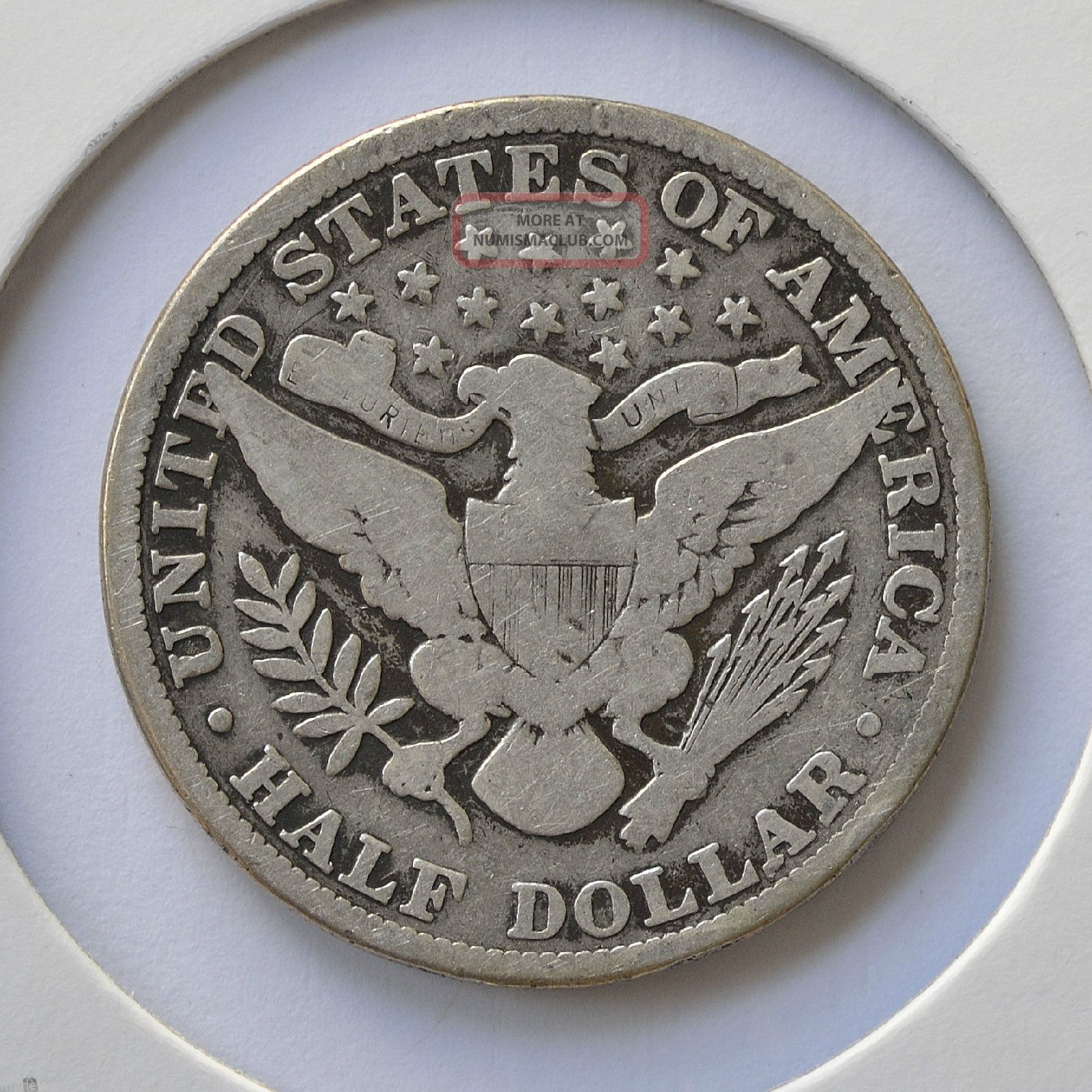 1909 50c Barber Half Dollar (90% Silver Coin) - G (14)