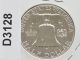 1960 - P Franklin Half Dollar 90% Silver Proof U.  S.  Coin D3128 Half Dollars photo 1