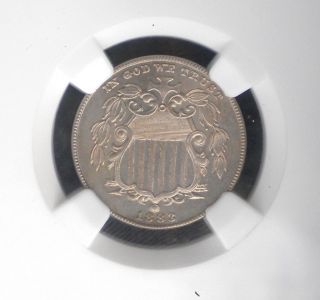 1883 Proof Shield Nickel Certified Pr64 By Ngc photo