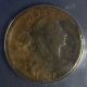 1807/6 Draped Bust Large Cent Anacs Vg8 Details 