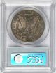 1878 - S Morgan Silver Dollar $1 Pcgs Ms63 Toning Dollars photo 3