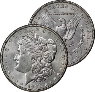 1900 Morgan Dollar Ddr Vam 16 Silver Coin Choice Bu photo