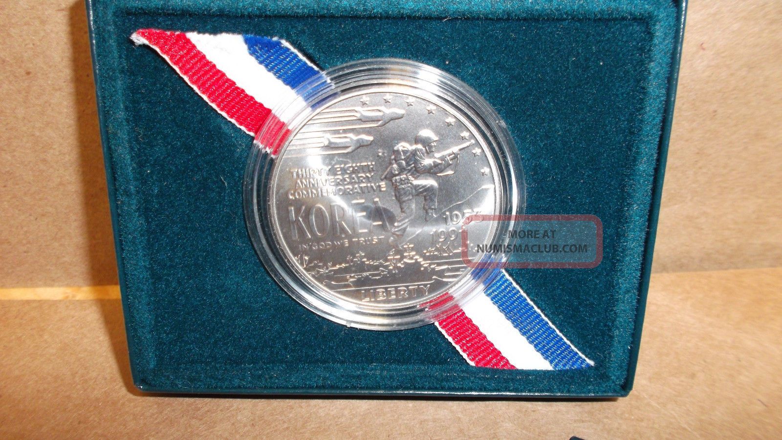 Korean War 1991 Silver Dollar Commemorative Korean War 1991 Silver Dollar Commemorative