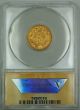 1854 $3 3 Dollar Gold Coin Anacs Ef - 45 Details Scratched Gold photo 1