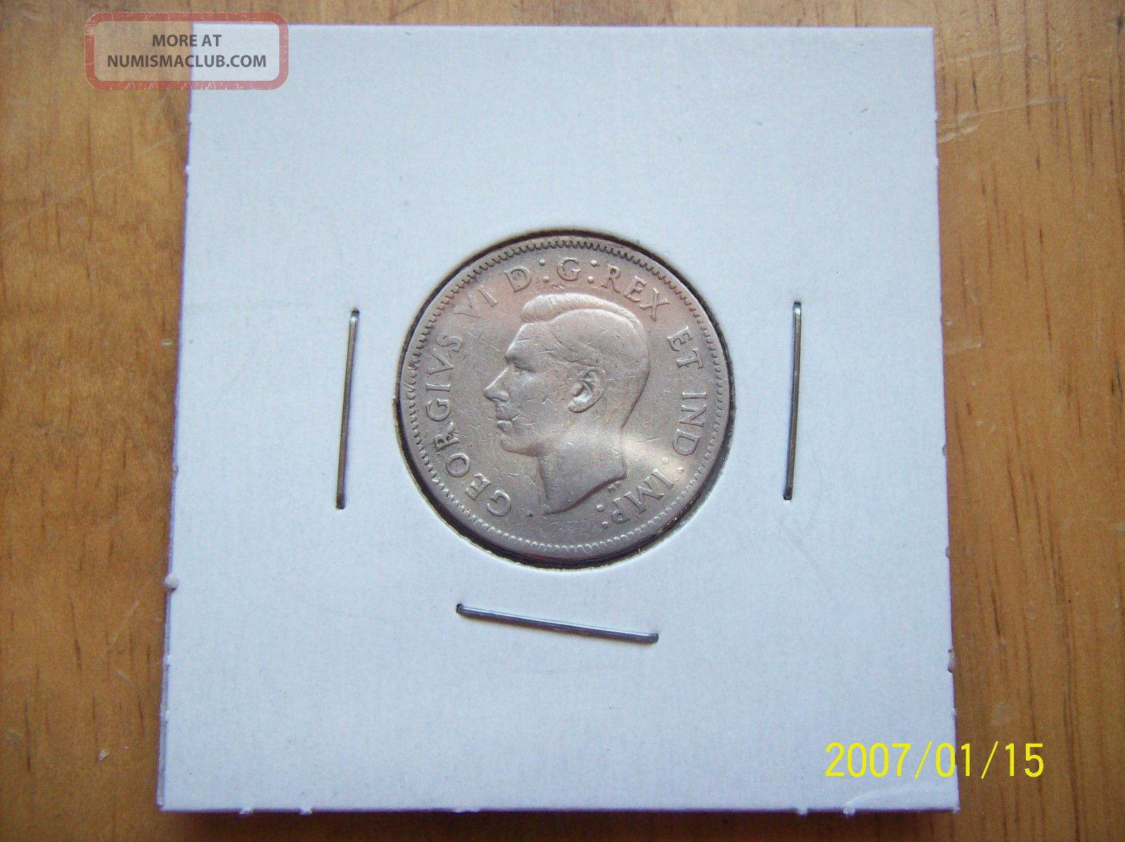 1941 Canada 5 Cents Nickel,  In 2x2 Holder You Grade Coin,  Low Starting Bid Coins: Canada photo