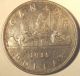 1935 S$1 Canada Dollar,  Silver Dollar,  Bullion,  5010 Coins: Canada photo 3
