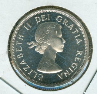 1961 Canada 25 Cents Finest Graded State Heavy Cameo. photo