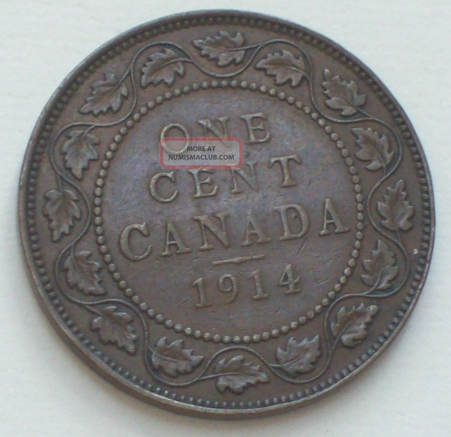 1914 Canada One Cent Large Cent Coin Georgivs V Dei Gra Rex Et Ind imp 1914-canada-one-cent-large-cent-coin-georgivs-v-dei-gra-rex-et-ind-imp