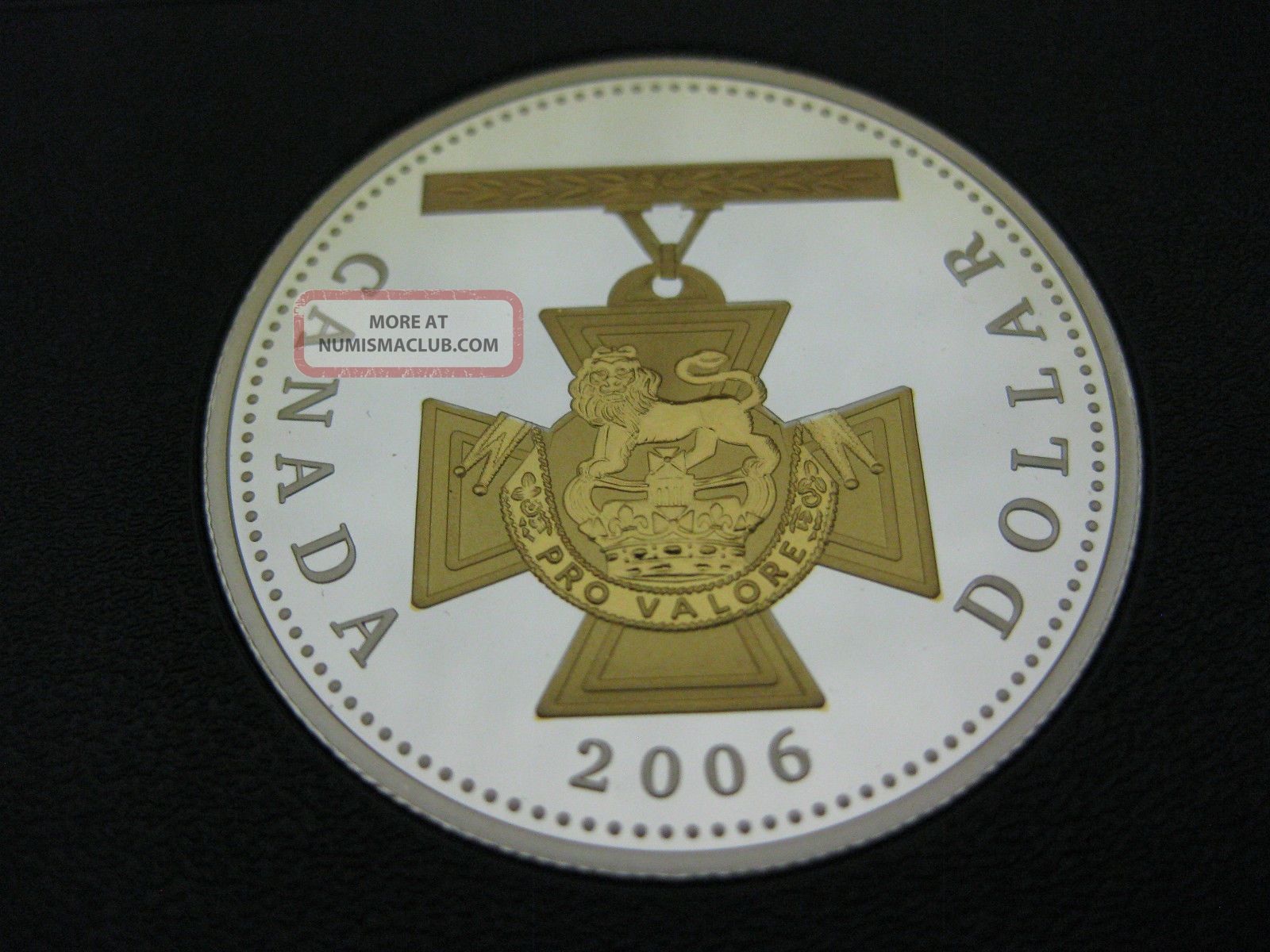 2006 150th Anniversary Of The Victoria Cross Canadian Gold Plated Silver Coin Coins: Canada photo