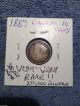 1887 Canada 10 Cent Silver Coin Rare Date And Coins: Canada photo 2