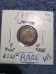 1887 Canada 10 Cent Silver Coin Rare Date And Coins: Canada photo 5