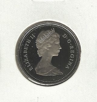 1982 25c Dc (proof) Canada 25 Cents photo
