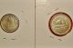1940 Canada Beaver Nickel & Silver 10cents,  F To Vf Coins: Canada photo 1