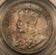 1936 Canada Silver Dollar Ms65 Pcgs Toned - Ogh Old Green Holder Coins: Canada photo 1