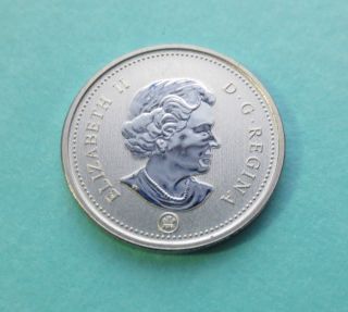 2012 Canadian 5 Cent Specimen Canada Nickel Coin photo