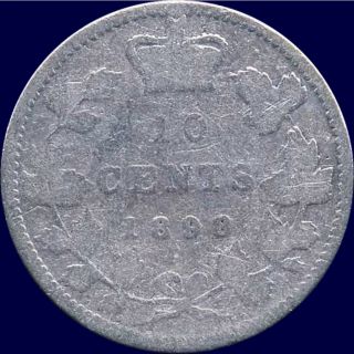 1898 Canada 10 Cent Silver Coin (2.  33 Grams.  925 Silver) No Tax photo