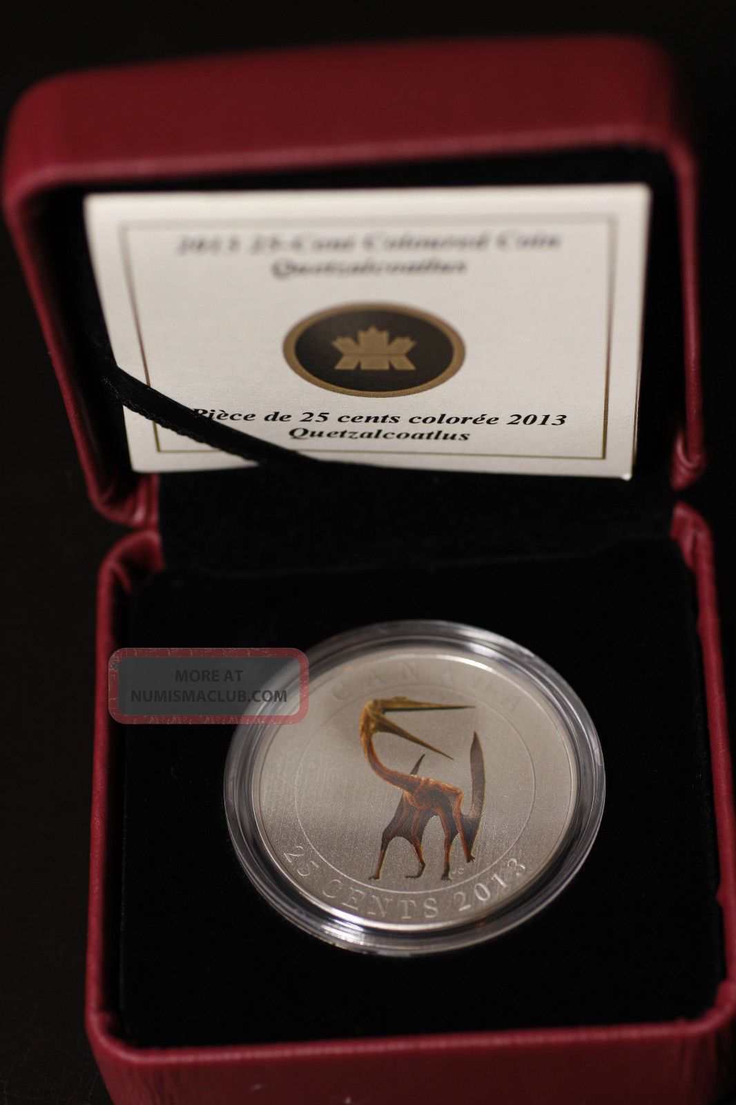 2013 Quetzalcoatlus Glow In The Dark Coin
