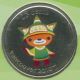 2010 Canada Olympic Mascot Painted Sumi Quarter Coins: Canada photo 1
