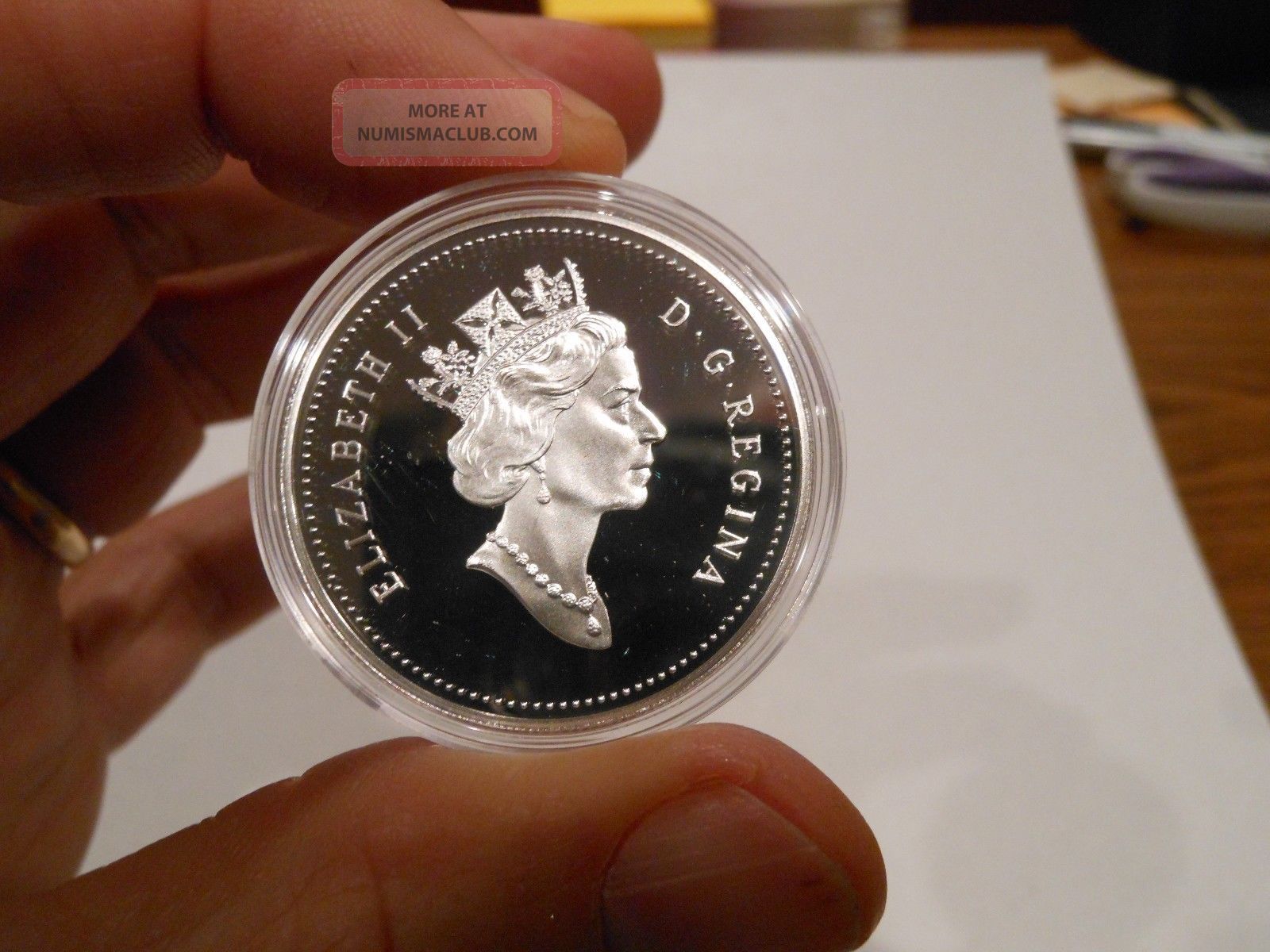 1998 Sterling Silver Proof Dollar Rcmp Grc Celebrating 125 Years Rcm 1998-sterling-silver-proof-dollar-rcmp-grc-celebrating-125-years-rcm