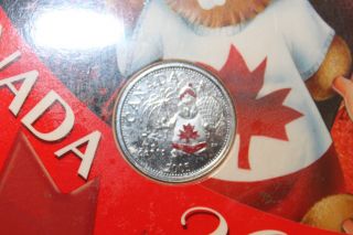 2005 P Painted Beaver Quarter From The Royal Canadian photo