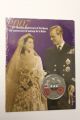 2007 60th Wedding Anniversary Of Th Queen 25c Painted Canadian Coin In Wrapper Coins: Canada photo 1