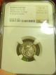 Nerva Ar Denarius Ad 96 - 98 Ngc Choice Vf (ancient Roman) Hands Clasped Reverse Coins: Ancient photo 3