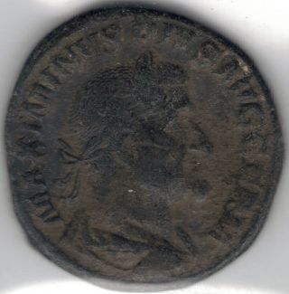 Tmm 235 - 38 Ad Roman Imperial Sestertius Maximinus I Fine 29mm Bronze/nice photo