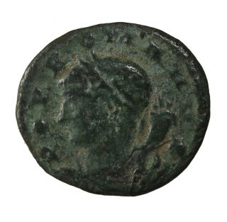 Pop Romanus 306 - 337 Ad Ae4 Commemorative Rome Ancient Roman Coin photo