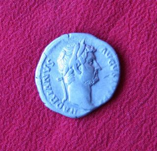 Hadrian Denarius.  128 Ad. photo