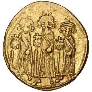 Bysantine Empire,  Héraclius Et Héraclius Constantin,  Solidus photo
