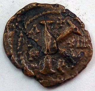 Coin Byzantine Empire Heraclius 610 - 641 Possible 624 Year? N013 photo