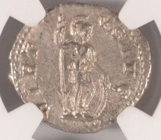 Roman Empire Ser.  Alexander Ad 222 - 235 Ar Denarius Ngc Ch Au Silver - Great Coin photo