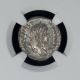 Roman Empire Sev.  Alexander Ad 222 - 235 Ar Denarius Ngc Au Silver Coins: Ancient photo 1