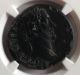 Roman Empire Antoninus Pius 138 - 161ad Sestertius Ae Ngc Vf Indulgentia Siting Coins: Ancient photo 1