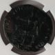 Roman Empire Antoninus Pius 138 - 161ad Sestertius Ae Ngc Vf Indulgentia Siting Coins: Ancient photo 2