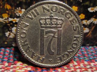 Norway 1957 - 50 Ore Coin 