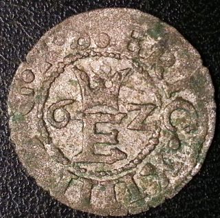 Ore Erik Xiv 1562 156z Öre Skilling Sweden Silver Coin Ere P2 8 photo