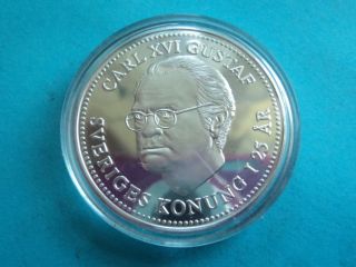 1998 Sweden 200 Crowns Silver Coin 