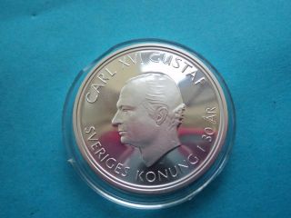 2003 Sweden 200 Crowns Silver Coin 