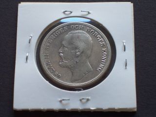 1904 Sweden 2 Crowns Silver Coin Oscar Ii Xf photo