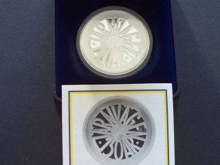 2006 Sweden 200 Crowns Silver Coin 150 Years Railway Proof photo