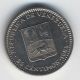 Venezuela 25 Centimos 1965 Simon Bolivar Solid Nickel Coin South America photo 1