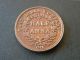 1818 East India Company Half Anna Snake Rare Coin @ India photo 1