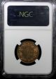 Sweden Bronze Carl Xv Adolf 1867 L.  A.  2 Ore Ngc Ms65 Rb Km 706 Mintage:428.  000 Europe photo 1