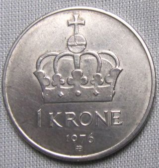 Norway 1976 - 1 Krone photo
