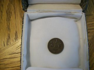 Ore 1 1885 Sweden Old World Coin photo