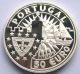 Portugal 1998 Filipa De Lencastre 50 Euro Silver Coin,  Proof Europe photo 1