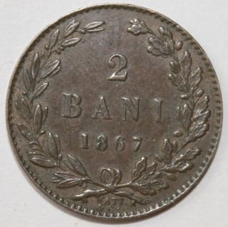 Romania - 2 Bani 1867 Watt&co. . photo
