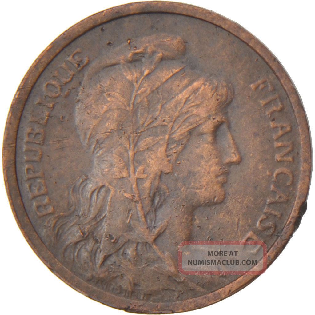 French Coin, Iiième République, 1 Centime Dupuis