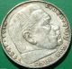 German Silver Coin 5 Rm 1936 F Big Eagle Nazi Coin Germany photo 1